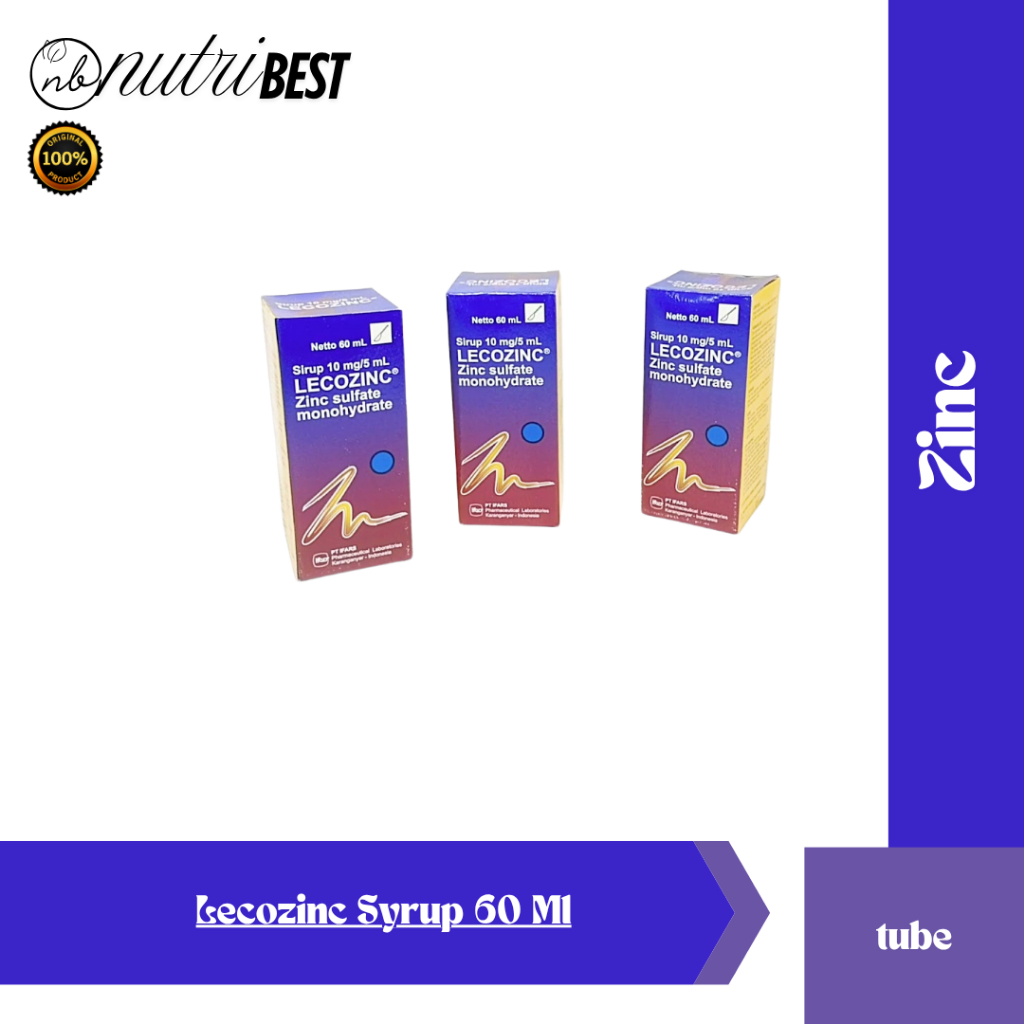 Lecozinc Syrup 60 Ml Ifars