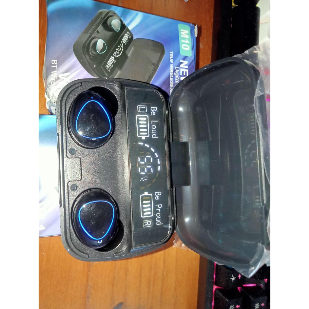 TWS BLUETOOTH V5.1 M10 + POWERBANK