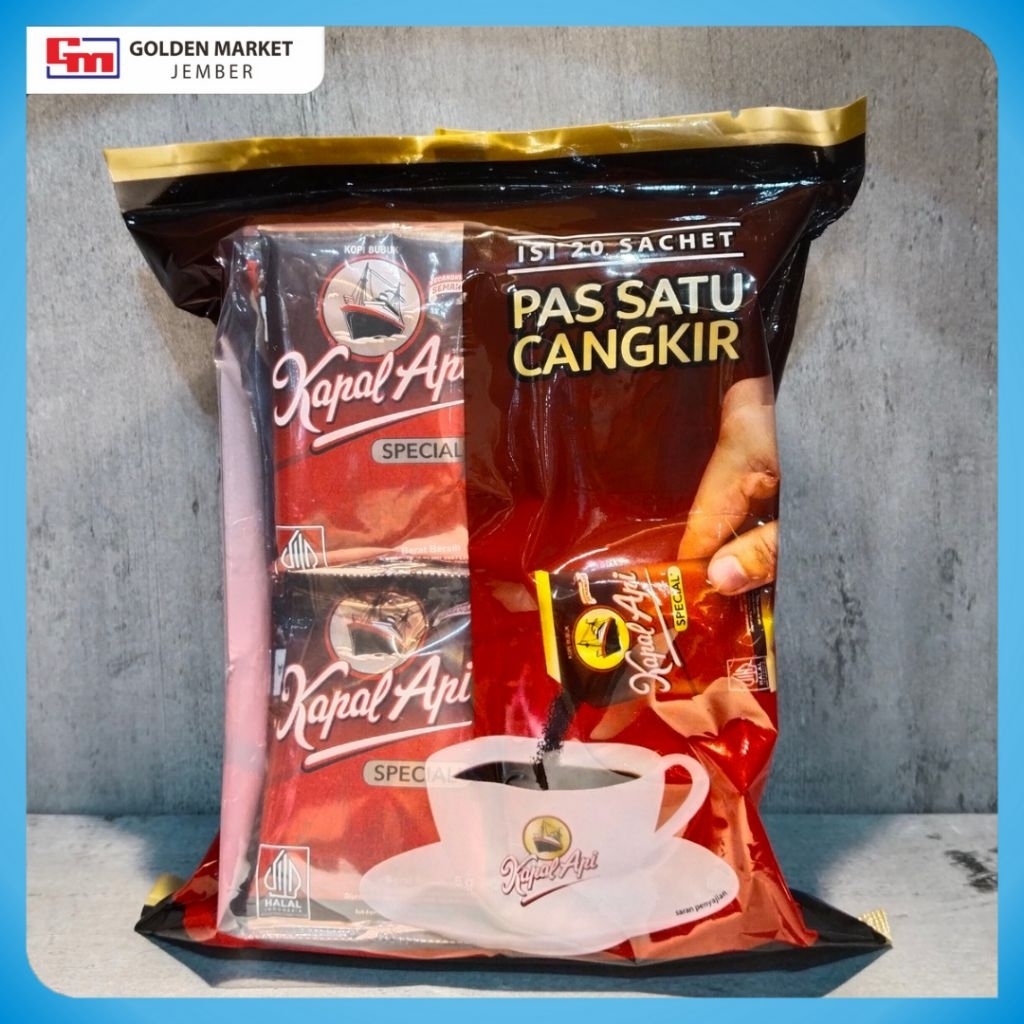 

Kapal Api 6 gr x 20's