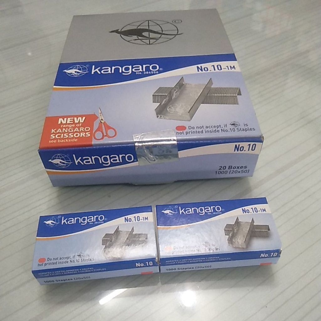 

KANGARO ISI ULANG STAPLES NO.10-1M