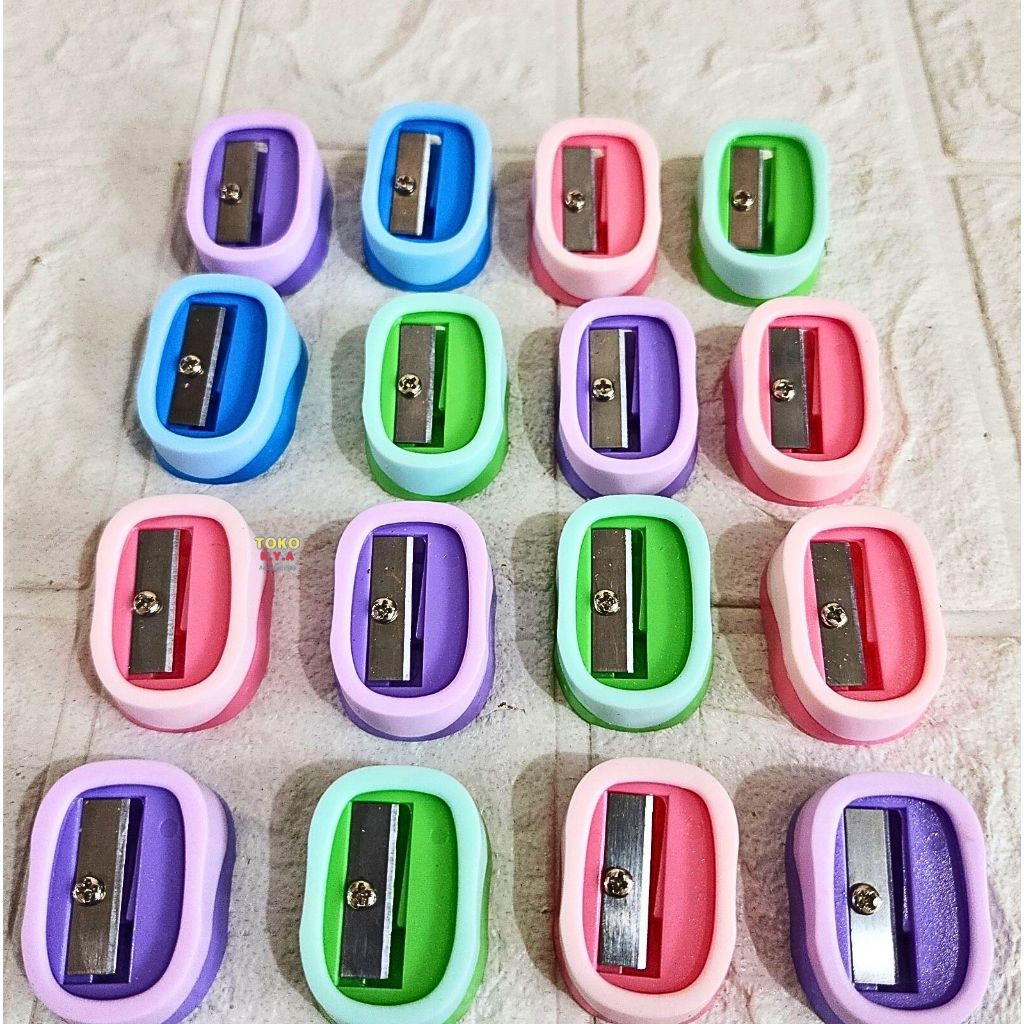

(1PCS) SERUTAN MANUAL MURAH /RAUTAN PENSIL/PENCIL SHRRPENERR XIN GAN WARNA-WARNI