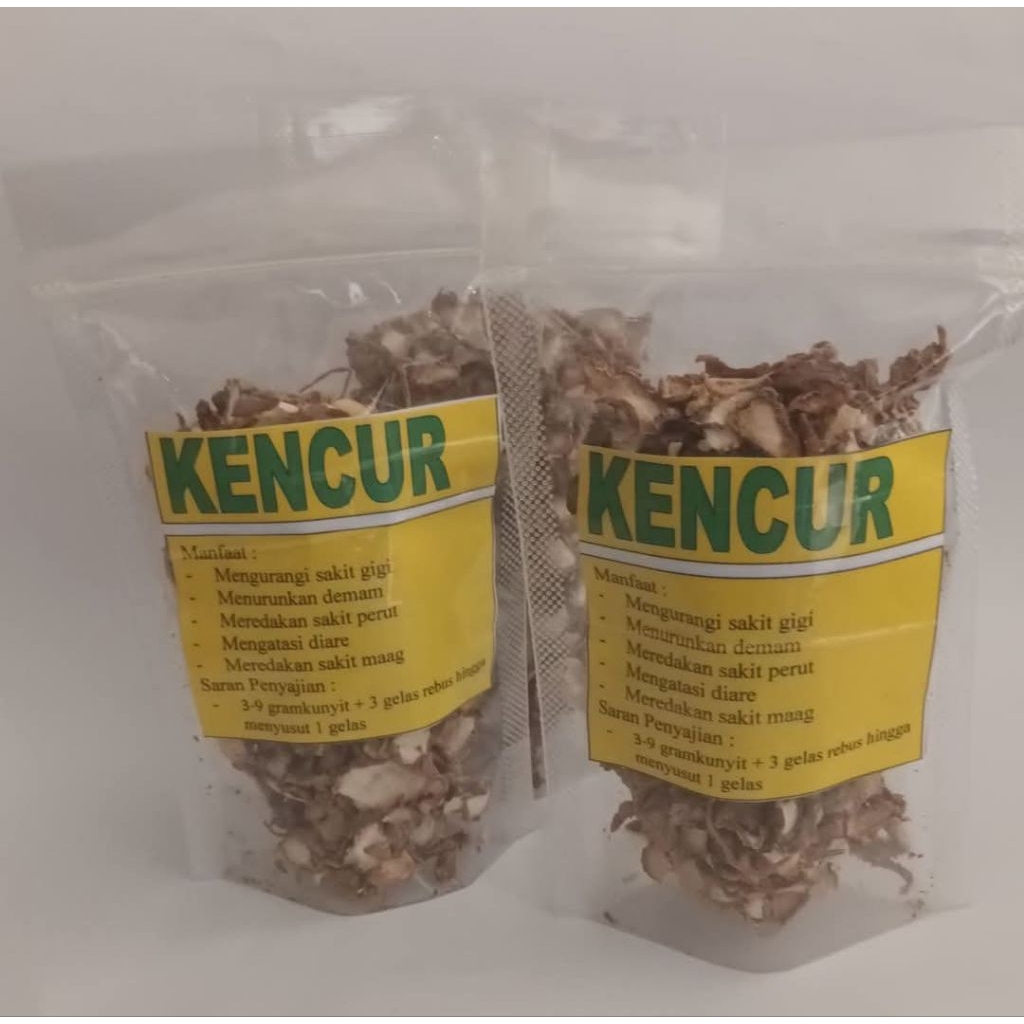 

Kencur Kering /Kemasan Pouch 35 /Rempah Kering/Tradisional Alami