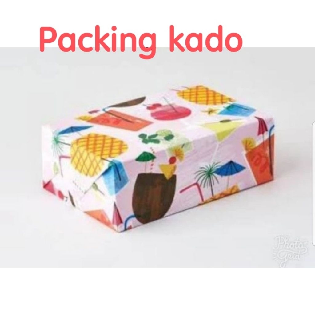 

Packing kertas kado (tambahan)