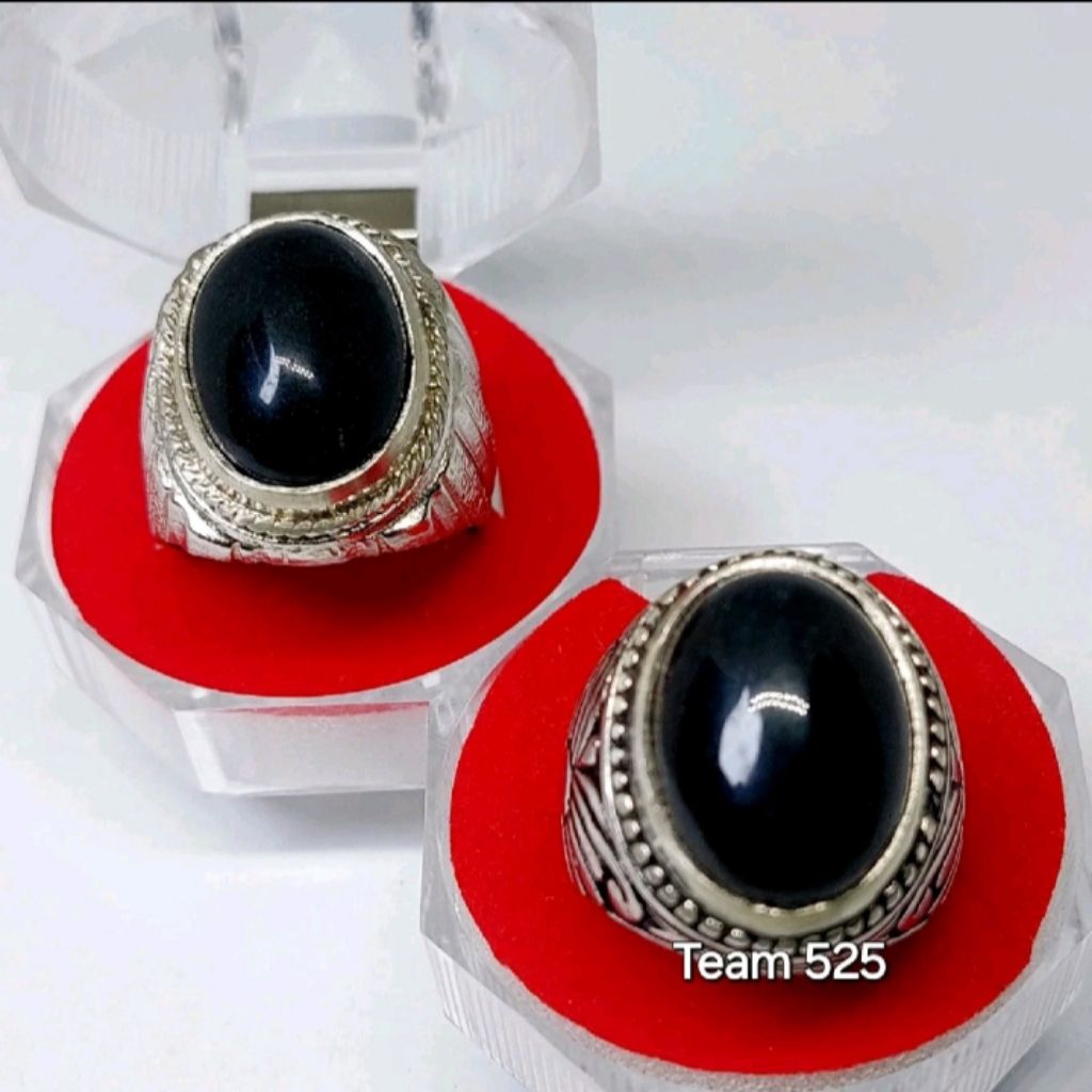 cincin giok hitam / black jade / giok cina