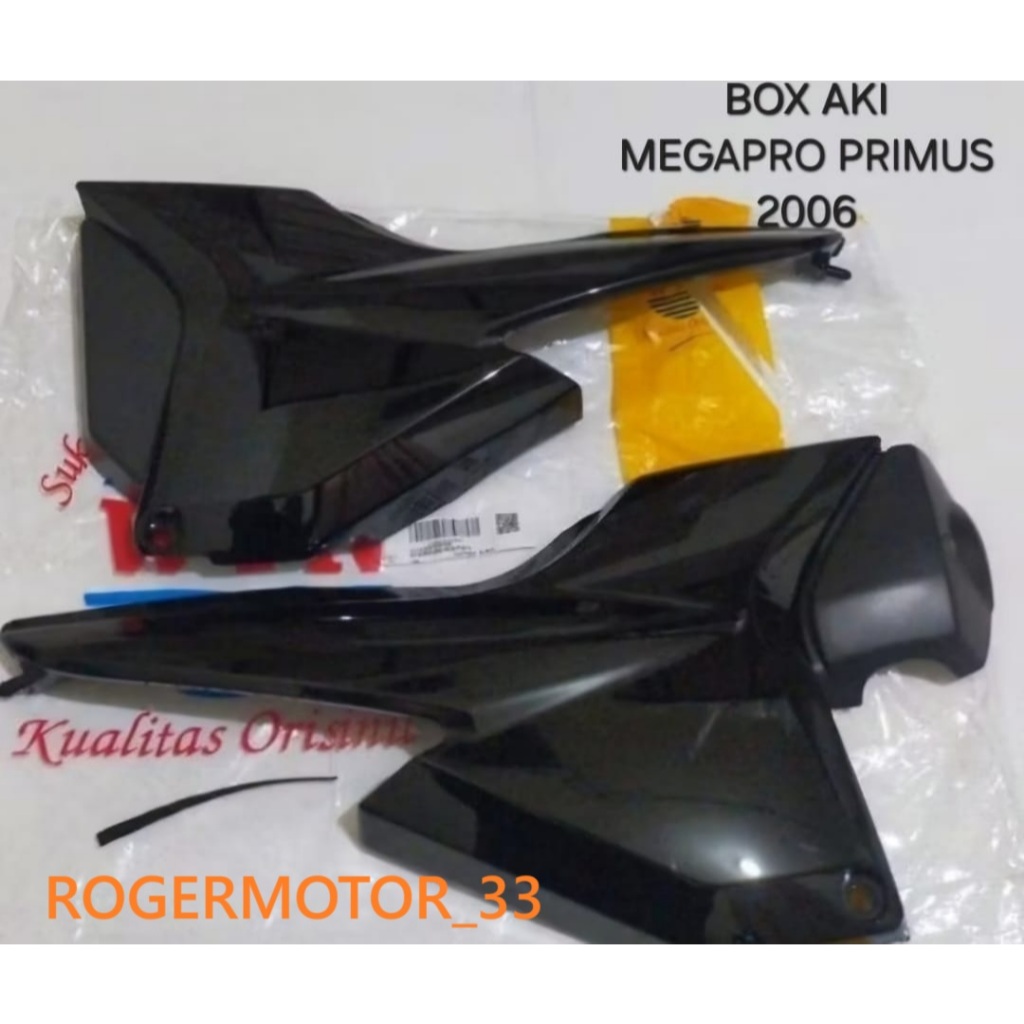BOX AKI SAMPING MEGAPRO MEGA PRO PRIMUS 2006 MERK WIN ORI