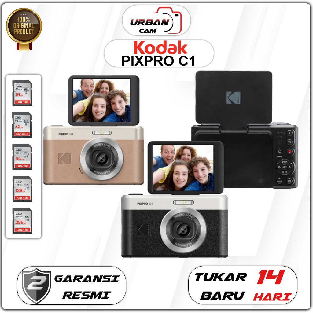 Kodak PIXPRO C1 Digital Camera / Kamera Kodak PIXPRO C1