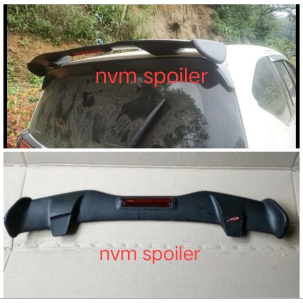 spoiler calya sigra model mugen+lampu