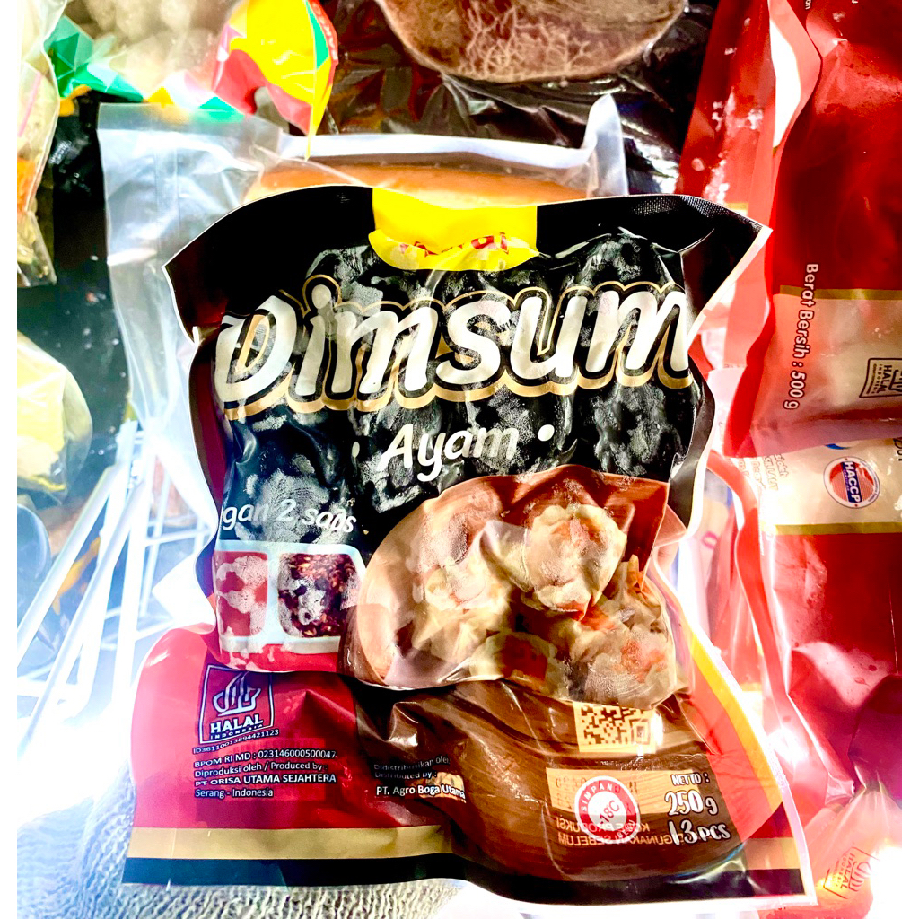

Dimsum Ayam Akai 250gr ( 13pcs ) / dimsum ayam frozen
