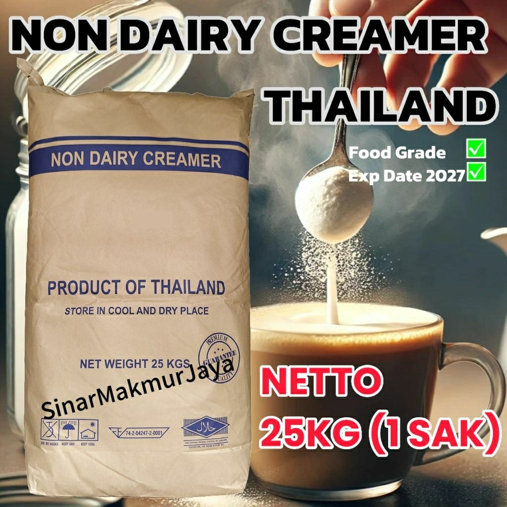 

Non Dairy Creamer NC-33 Ex Creamer Thailand 25Kg Krimer Thailand Premium @1sak