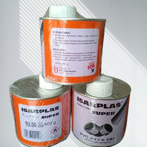 Lem Isarplas Kaleng 400 gram / lem PVC Isarplas / lem Pipa pvc