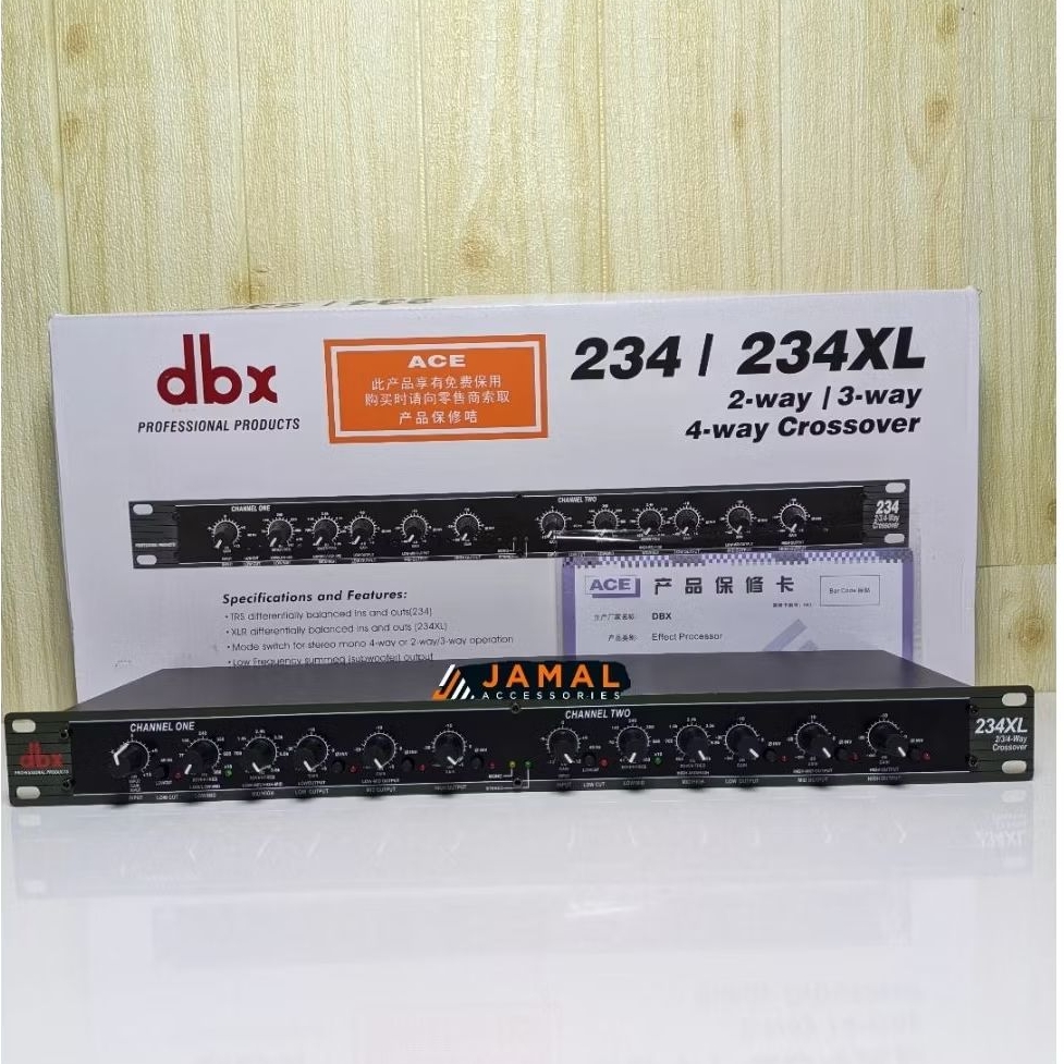 crossover dbx 234xl grade a made in usa