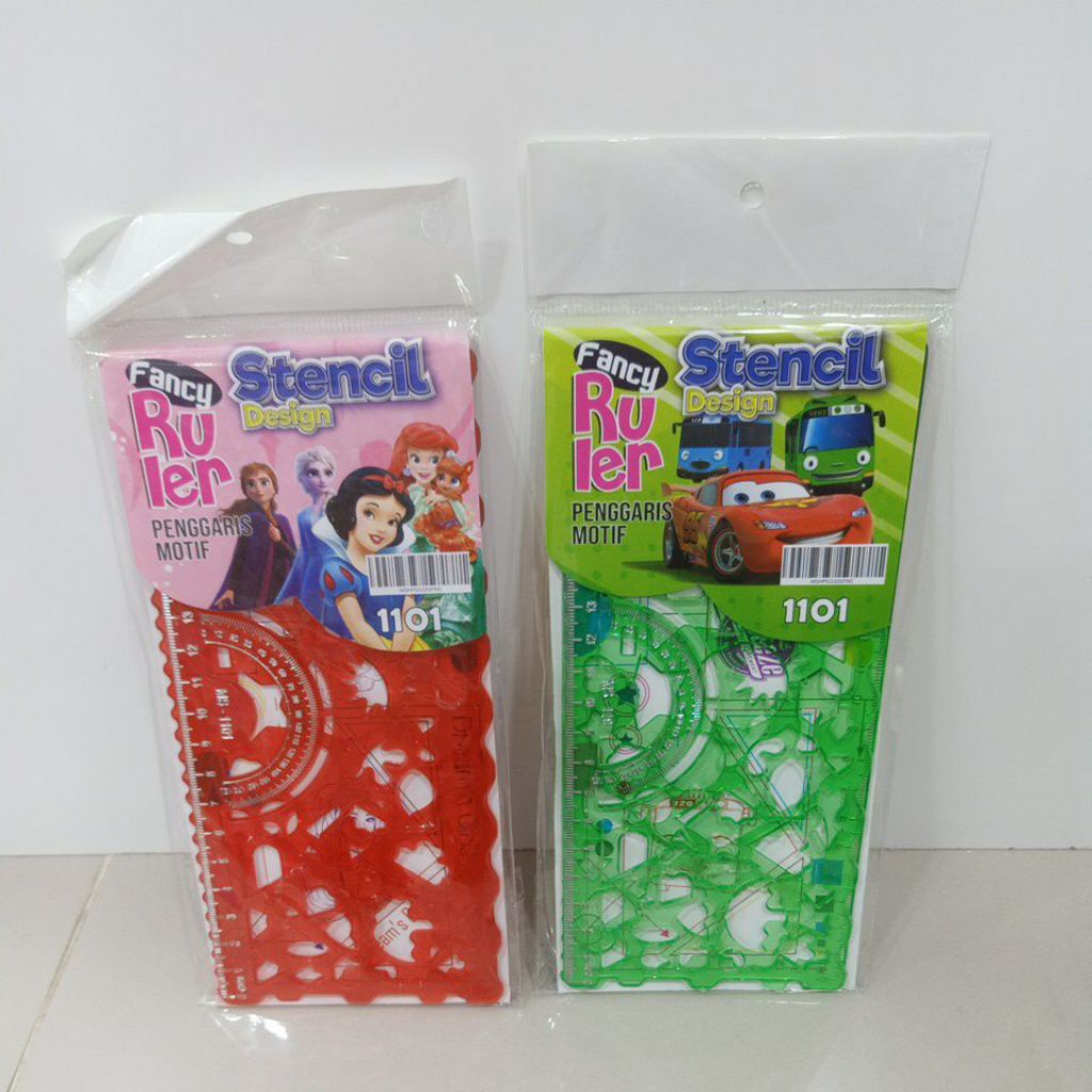 

Penggaris Stensil Design /Penggaris Motif Anak Anak