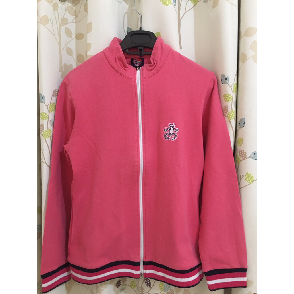 Jaket wanita Joger Bali Pink Preloved