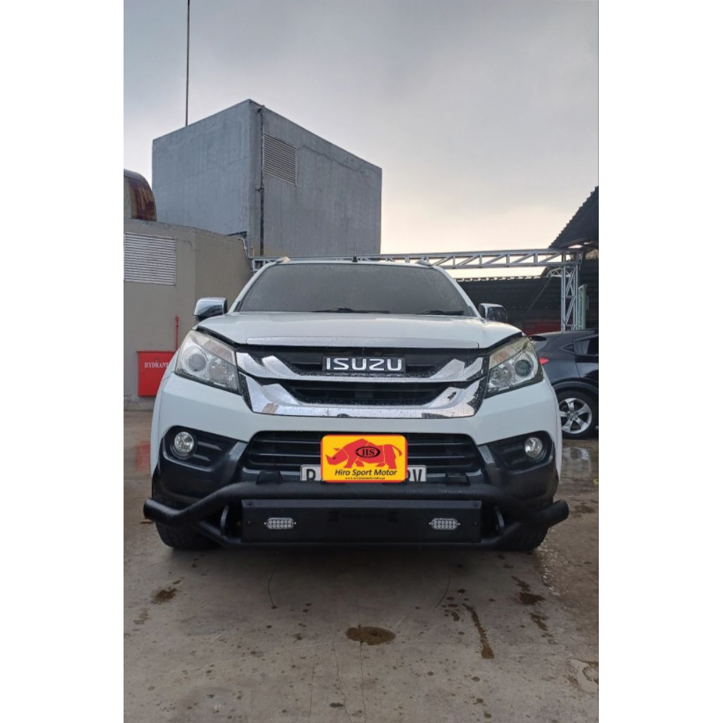 tanduk bumper depan isuzu MUX model HAMER