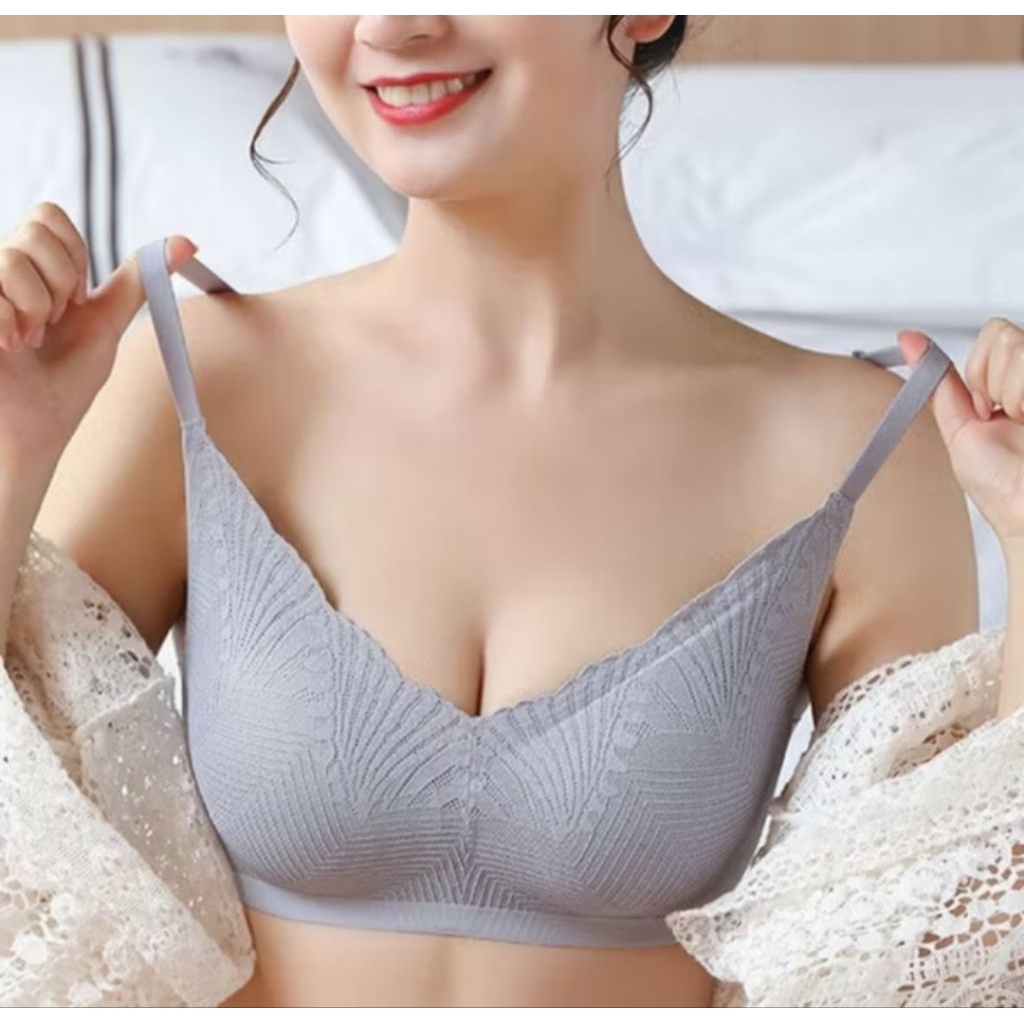 Bra wanita Seamless Push Up Bra Kait 3 Import Premium