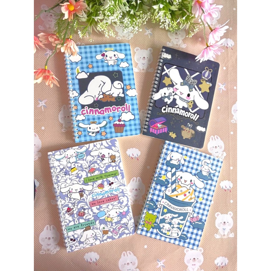 

Cindy Notebook Buku Tulis A5 Spiral Sanrio Cinnamoroll Lucu Isi 60 Lembar