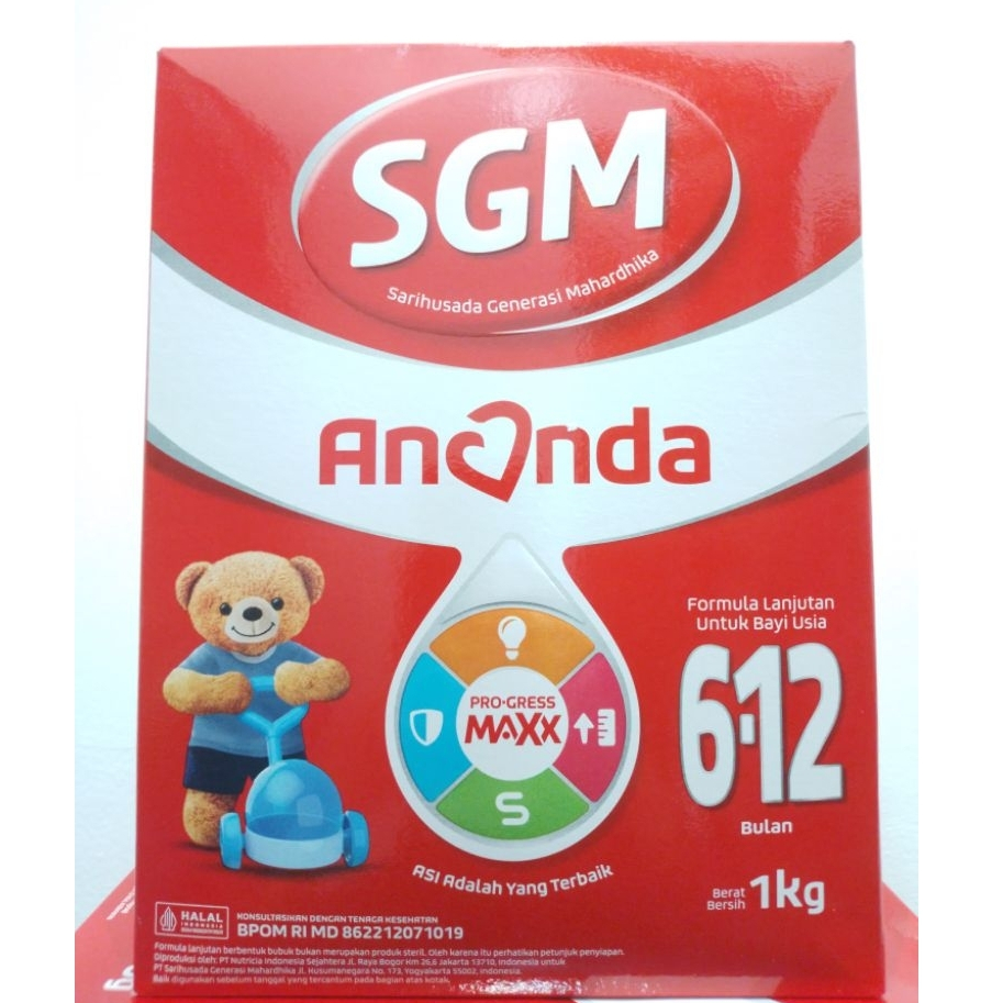 SGM Ananda susu formula bayi 6-12 bulan 1000gr