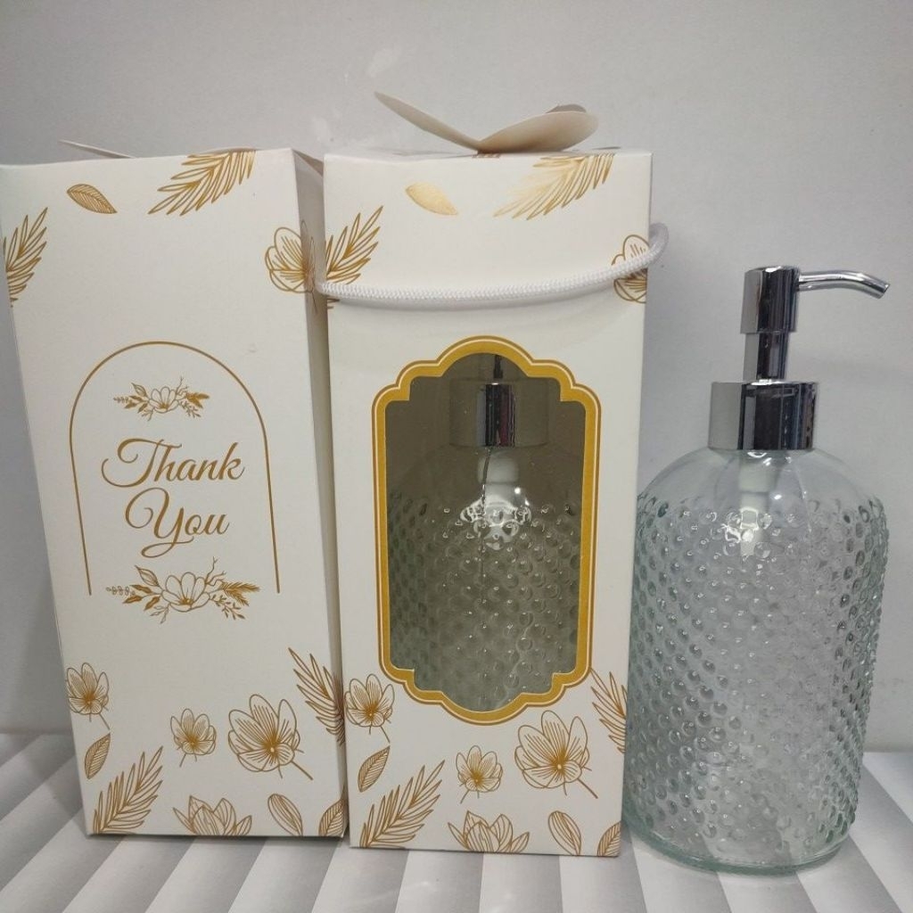 PAPER BOX KEMASAN DISPENSER BOTOL SABUN PUMP FREE TALI
