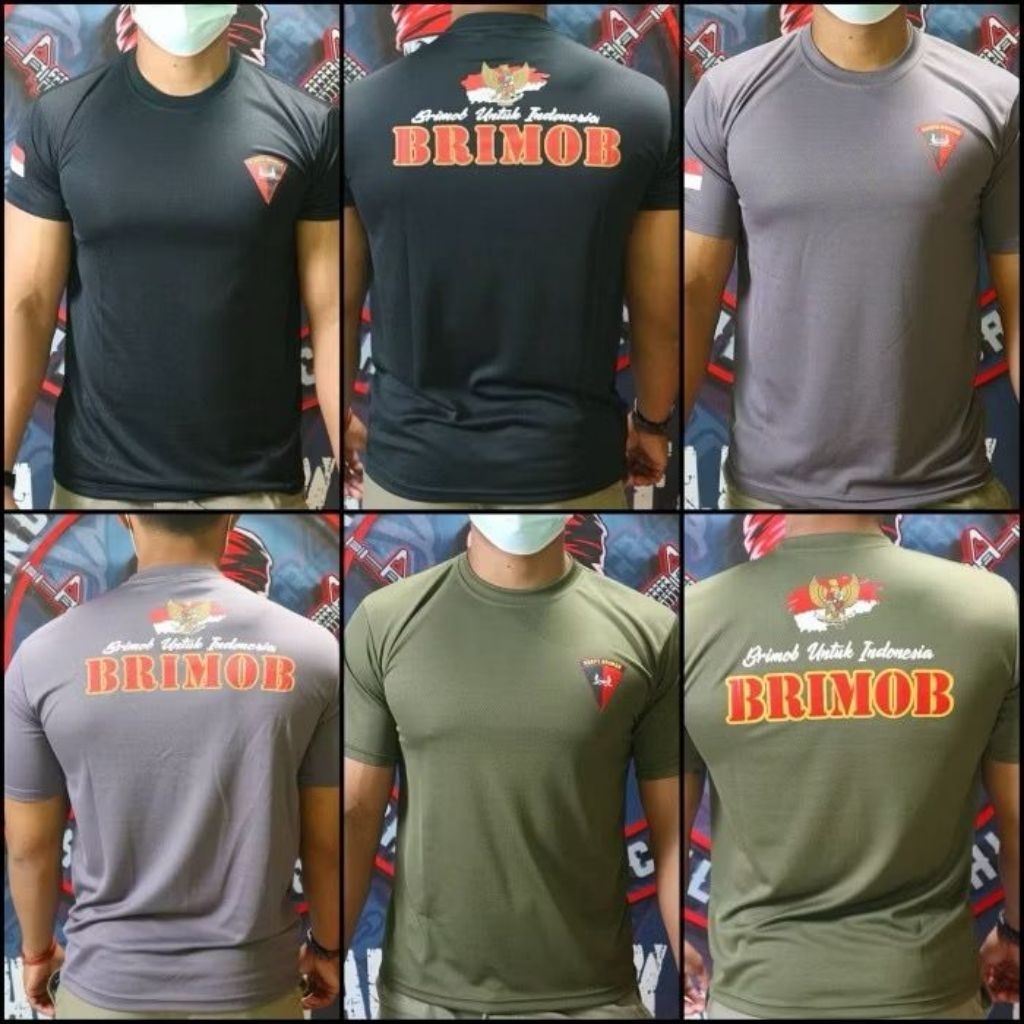 Sinartunggalshop - kaos jersey brimob/ kaos jersey brimob / kaos dalam jersey brimob