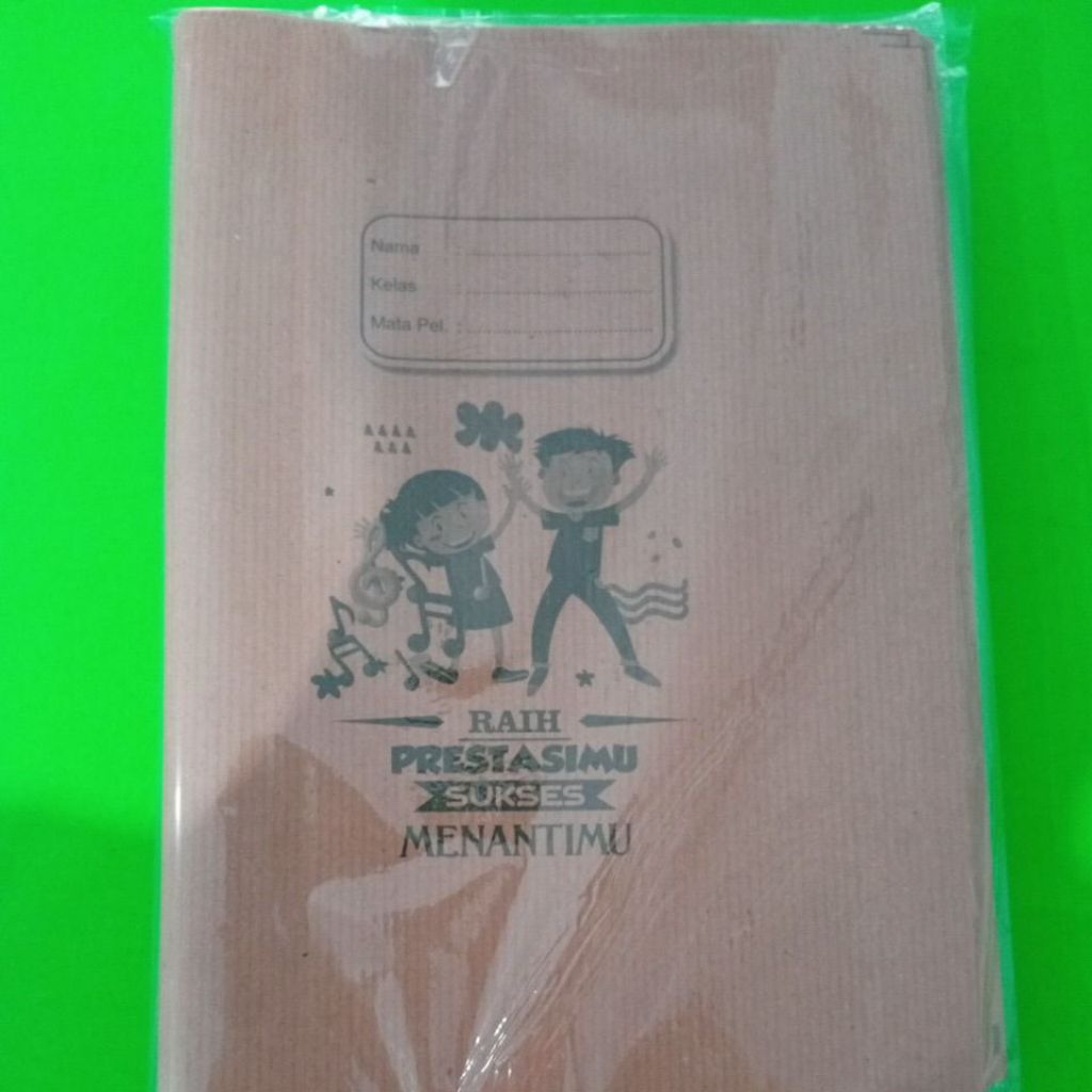 

Sampul Buku Kertas Bergambar Quarto Merk AS Per Pak (isi 95 Lembar)
