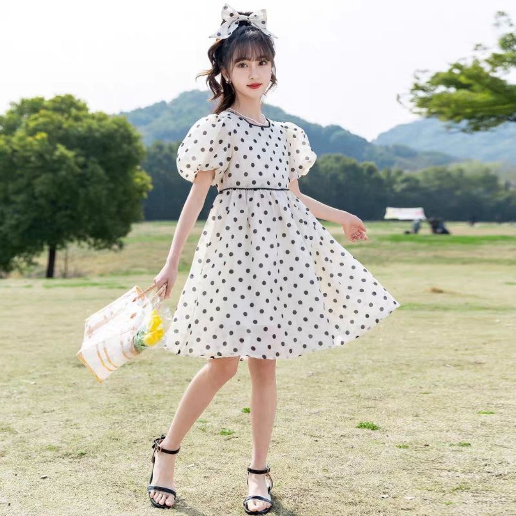 Dress Anak Perempuan Polkadot