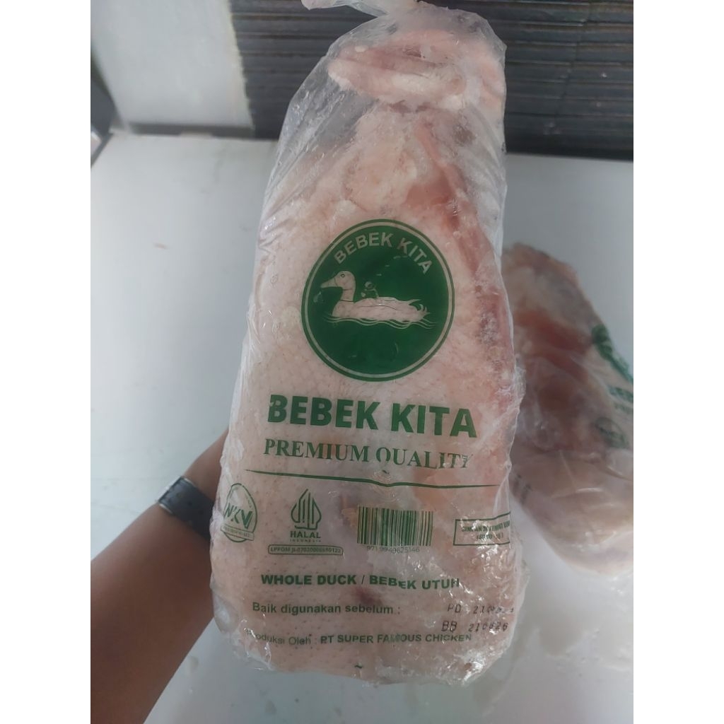 

BEBEK utuh 1.400-1500grm