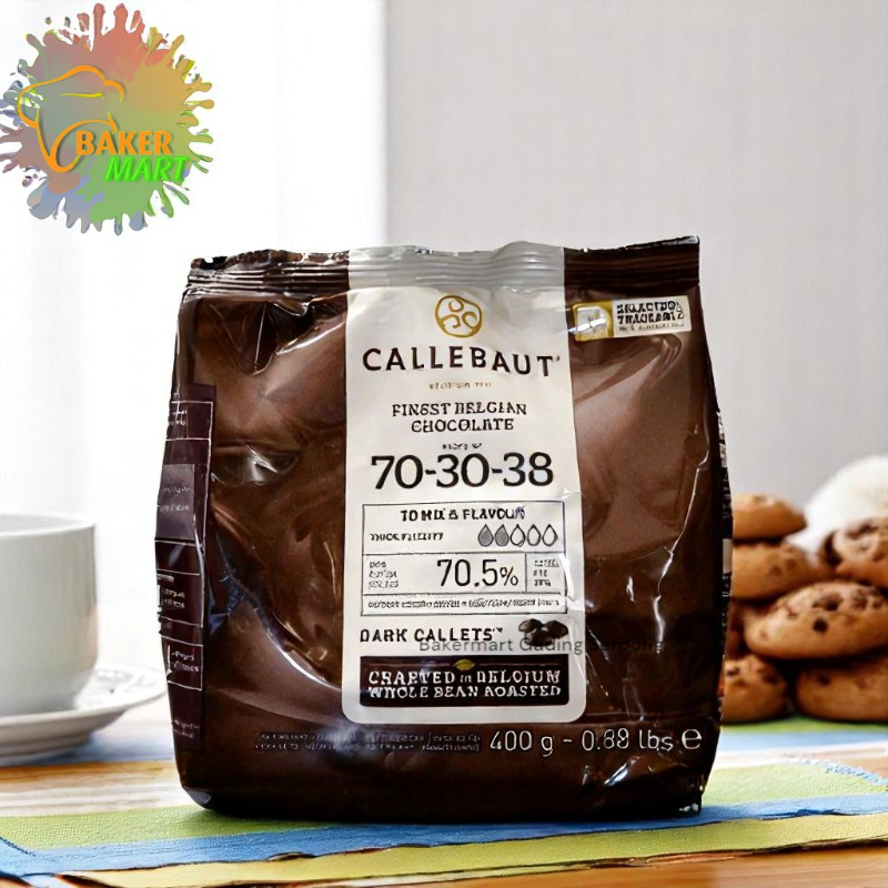 

Callebaut 70% Dark Chocolate Couveture 400 Gram