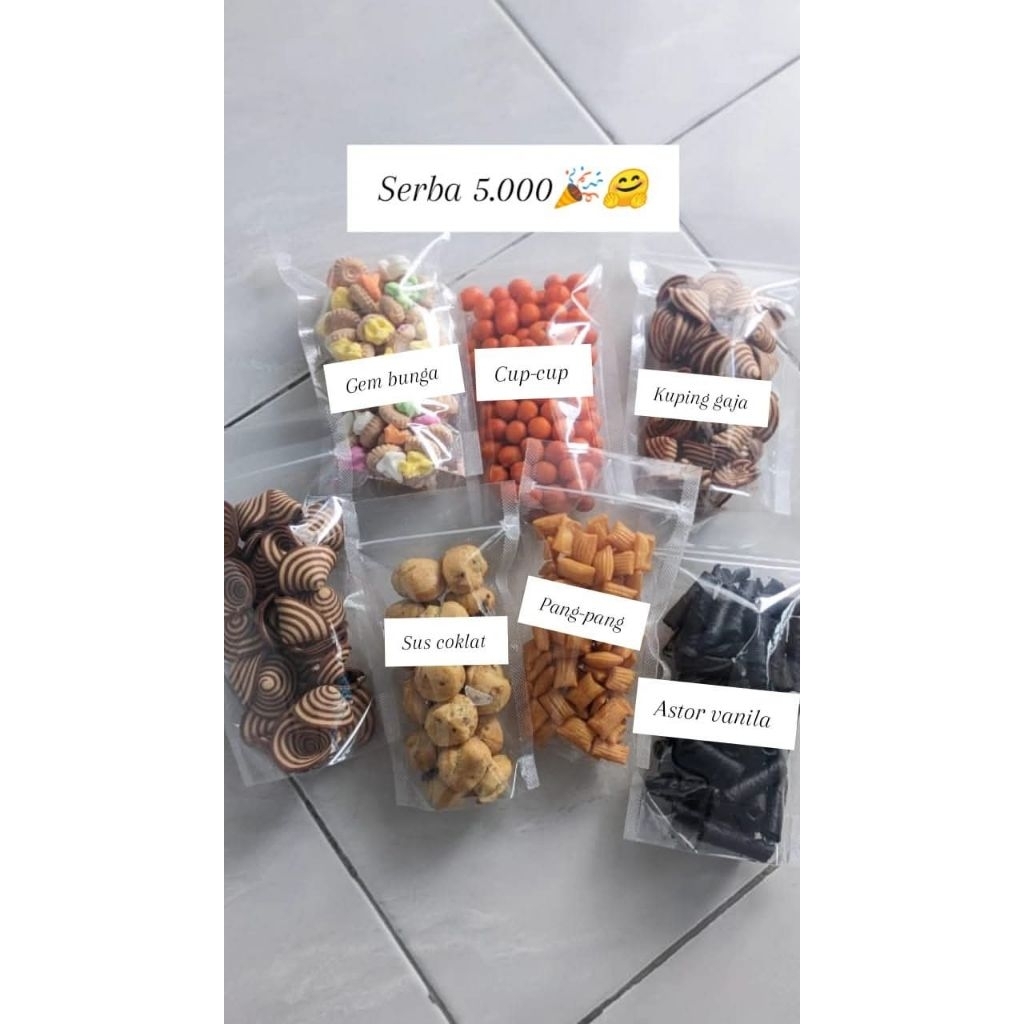 

cemilan murah (serba 5.000)