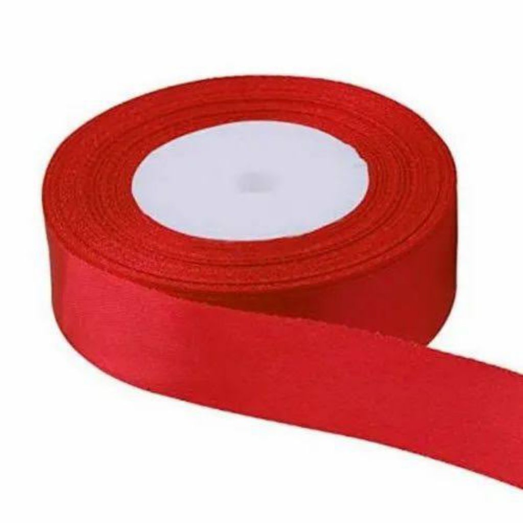 

[1 meter] Pita Satin Merah Hati / Maroon