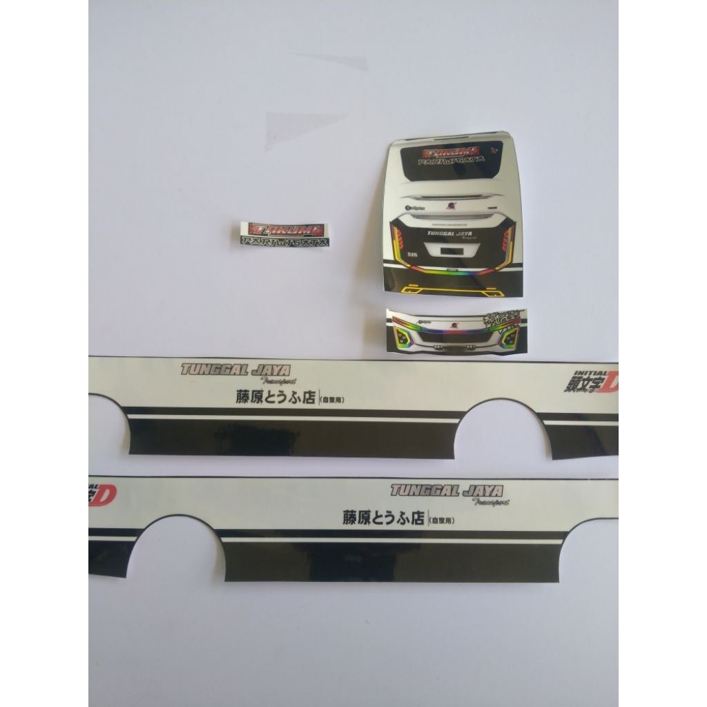 

Stiker livery miniatur bus Takumi Tunggal Jaya