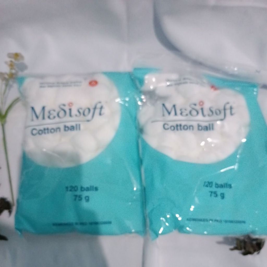 MEDISOFT COTTON BALL BARU|| COTTON BALL || KAPAS STERIL || PURE COTTON