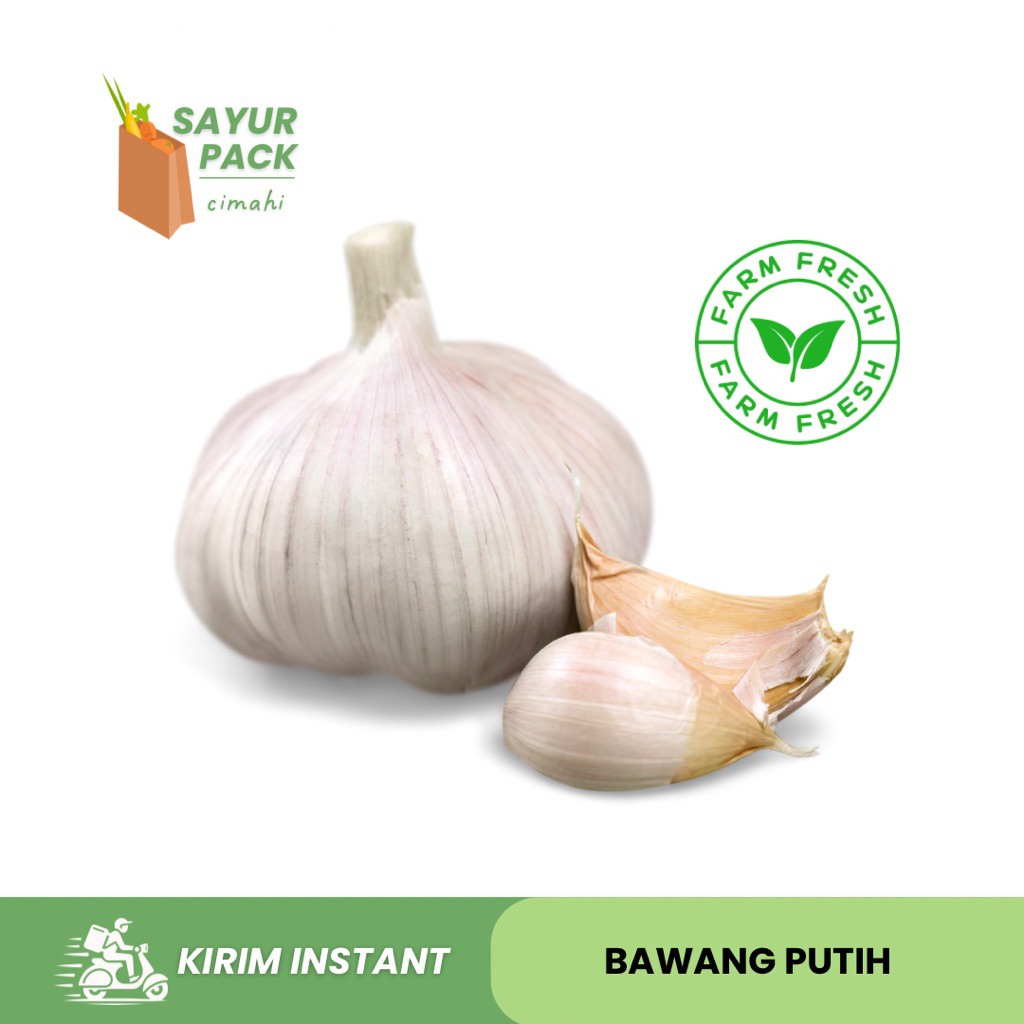 

BAWANG PUTIH 250gr 500gr 1kg | baput | bawang putih bersih | baput premium | sayur instant cimahi