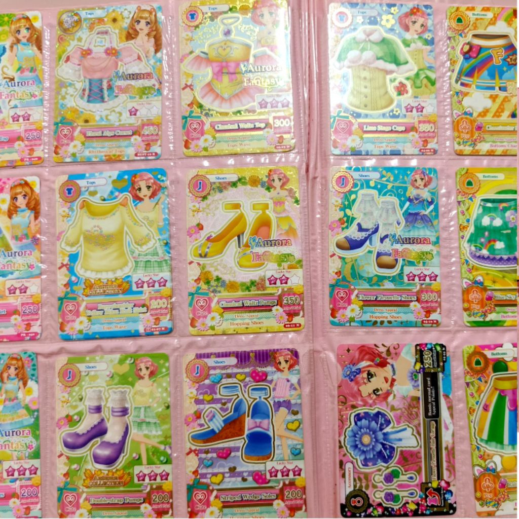 (BACA DESKRIPSI) Kartu Aikatsu Card Normal Rare Premium Campaign Flower Collection Shiny Collection 
