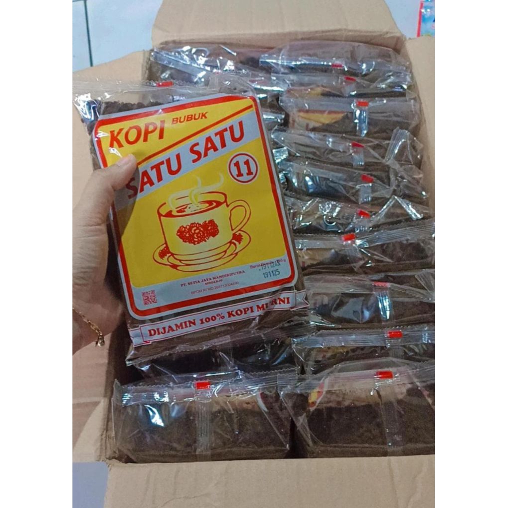 

KOPI BUBUK SATU SATU 250 GRAM RASA MANTAP EKONOMIS MURAH SEKALI