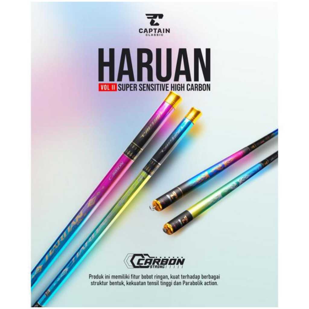 Tegek pancing CAPTAIN Haruan 360 & 540