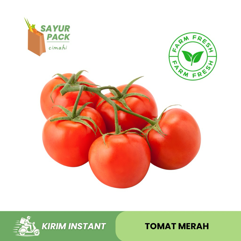 

TOMAT MERAH 250gr | tomat fresh | sayur instant cimahi