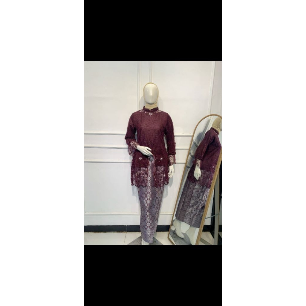 kebaya/kebaya terbaru/rok songket/atasan kebaya/kebaya viral/abaya/burkat/songket/stelan kebaya