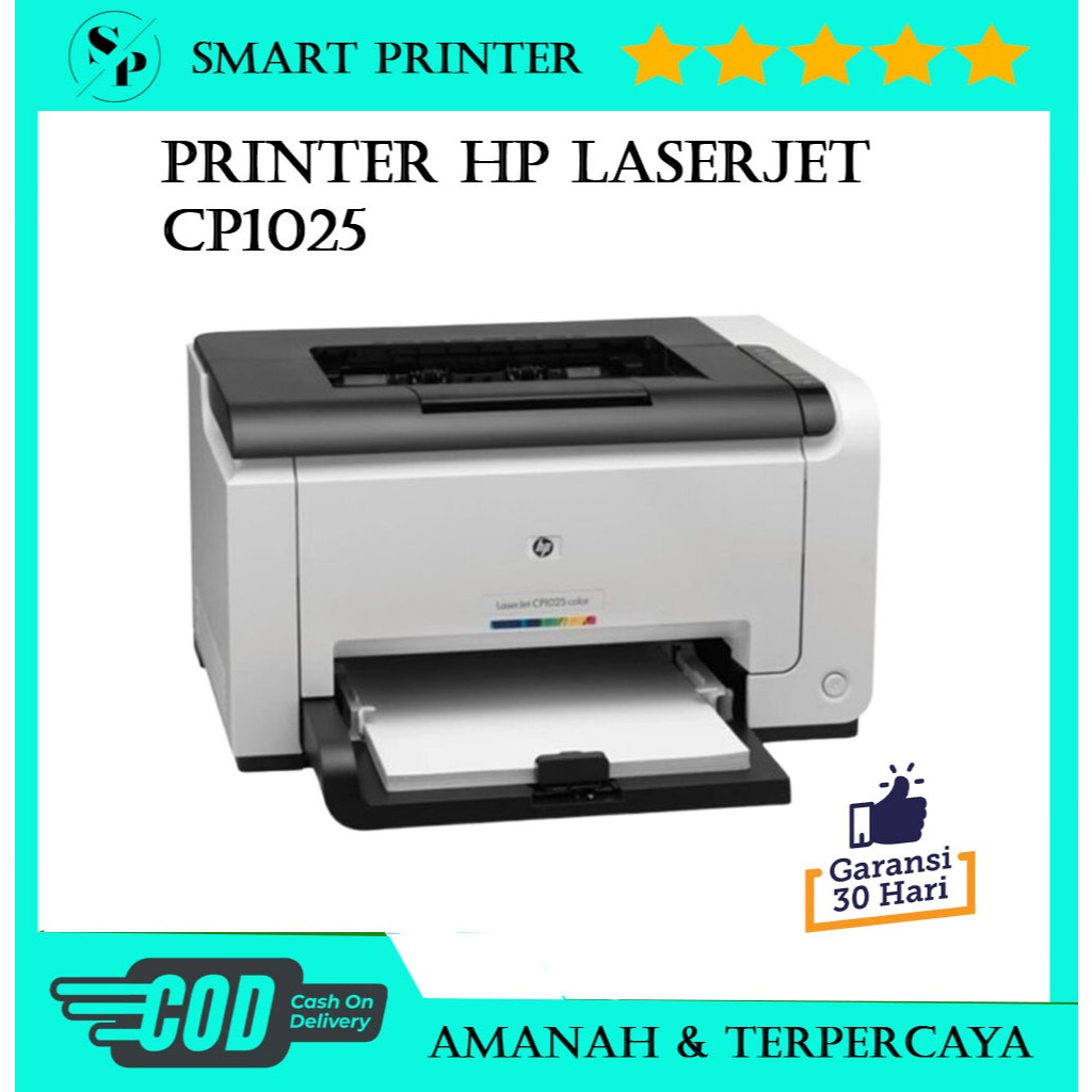 Printer HP LaserJet Color Pro CP1025 cp 1025 bergaransi