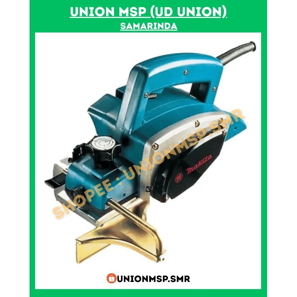 Mesin Ketam Makita N1923B 580W Ketam Kayu Listrik Planer 82mm Original