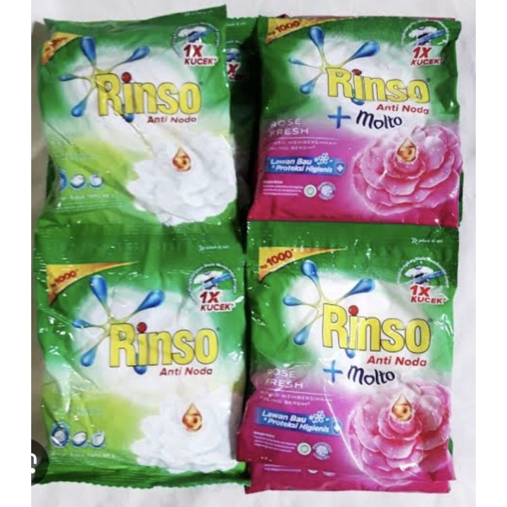RINSO ANTI NODA BUBUK RENCENG/Rinso renteng anti noda sachet