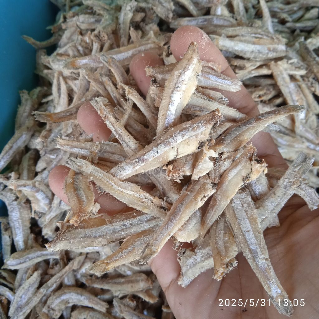 

Ikan asin jengki/teri jengki/ikqn asin tanpa kepala bersih 1 kg