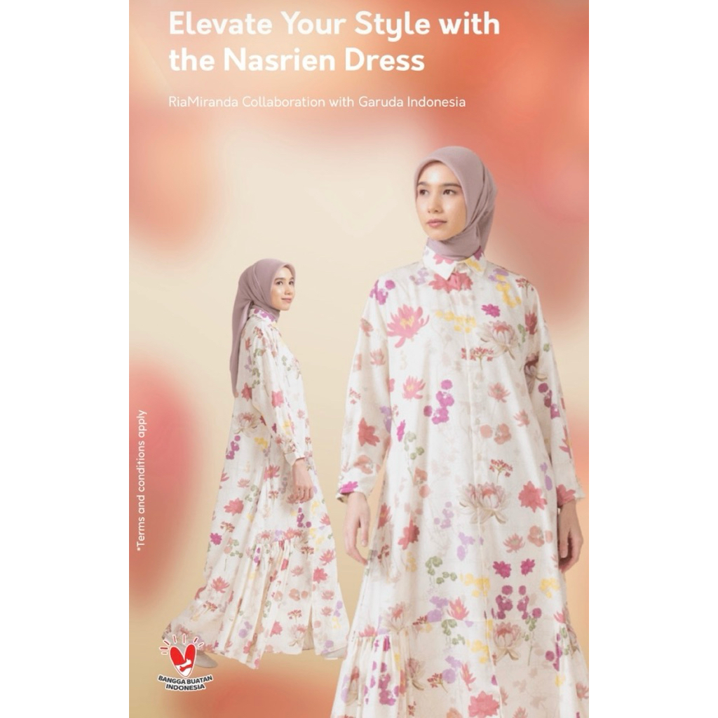 NEW Nasrien Dress Ria Miranda x Garuda Indonesia dress Riamiranda