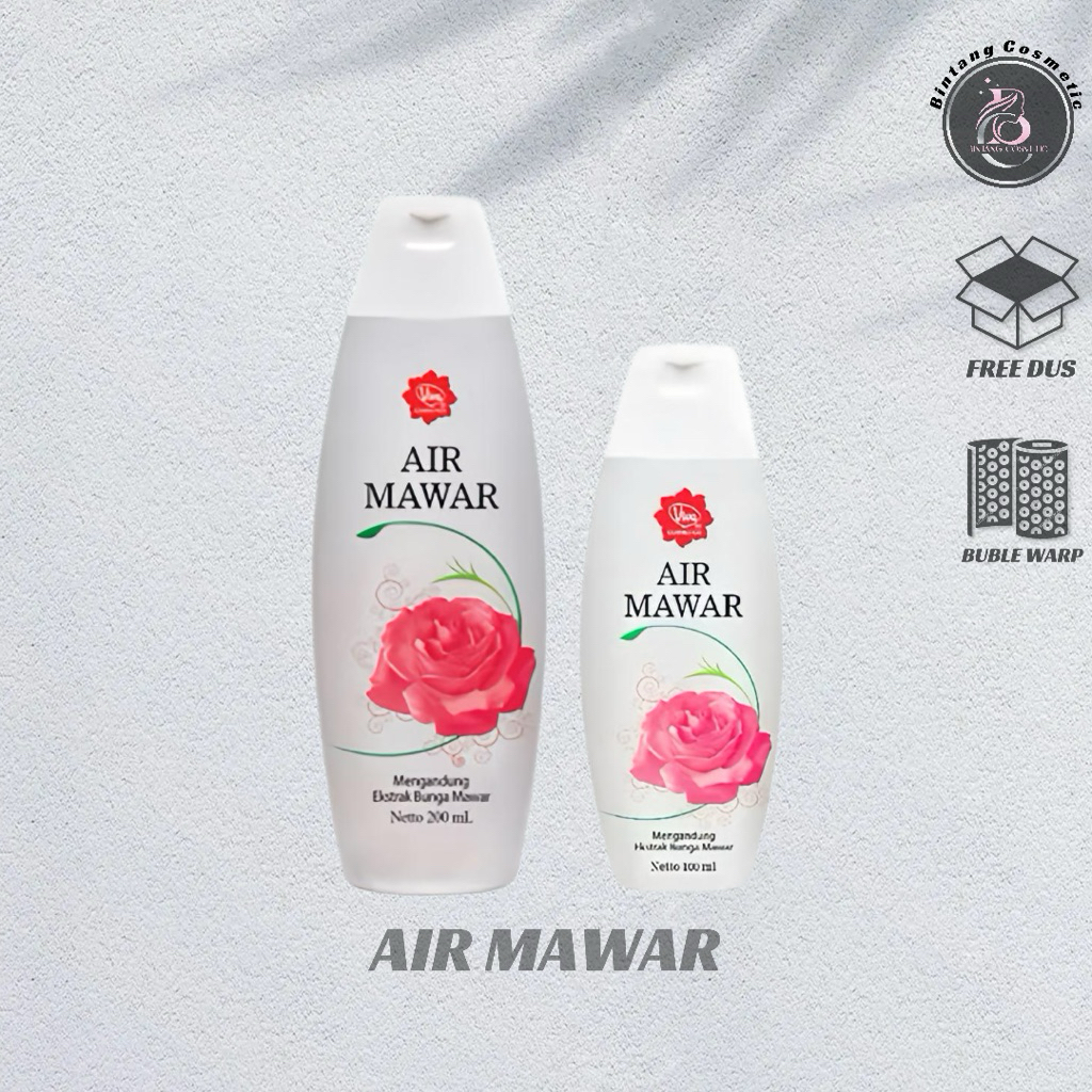 Viva Air Mawar 100 ml & 200 ml / Air Mawar Viva Asli