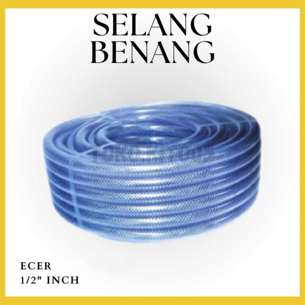 Selang Benang 1/2" Inch Per Meter / Roll Selang Air Taman