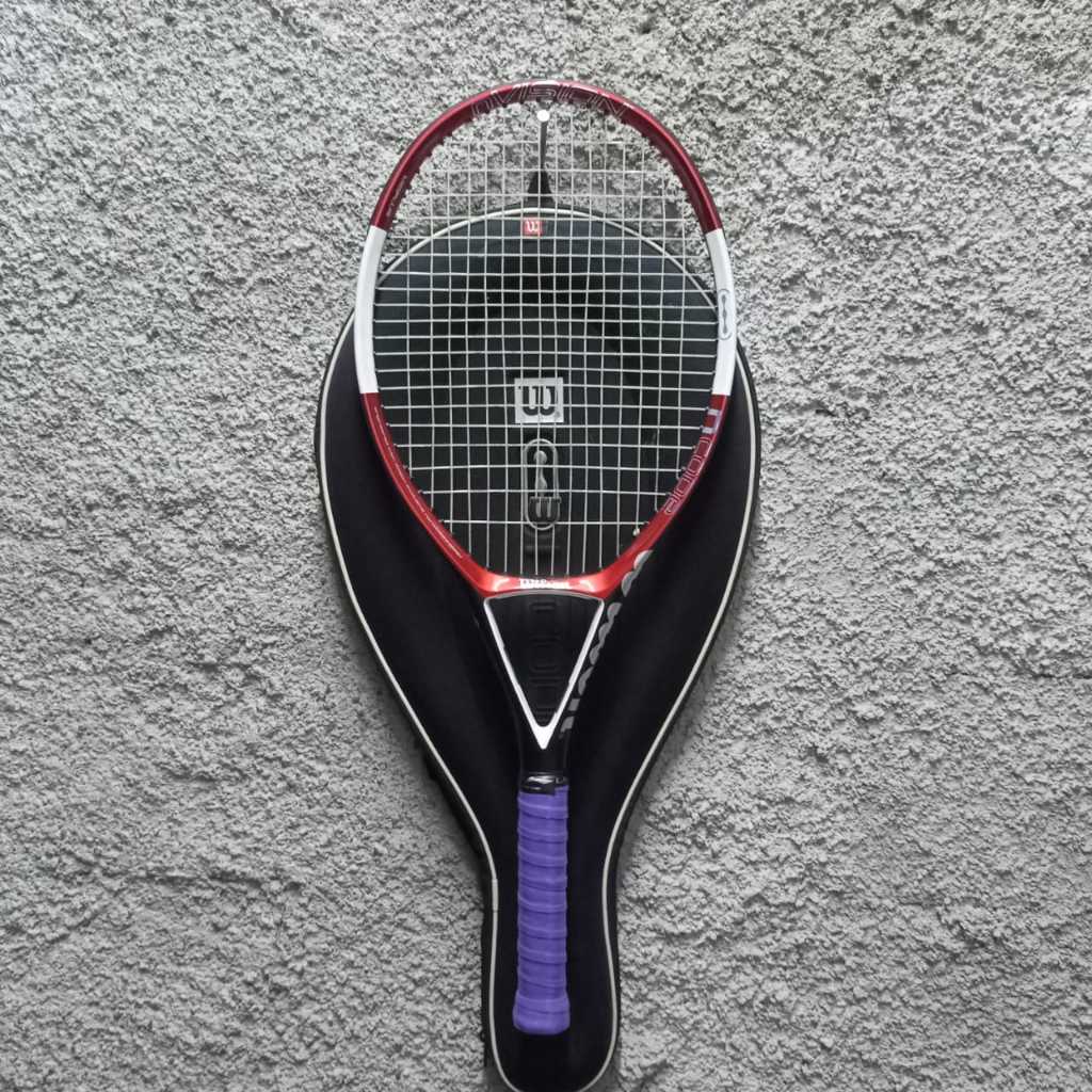 Raket Tenis Wilson Ncode Nvision Original Kondisi Mulus