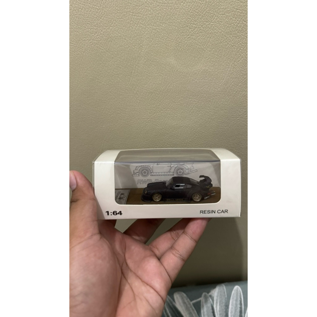 Mini scale 1:64, porsche rwb qidian resin