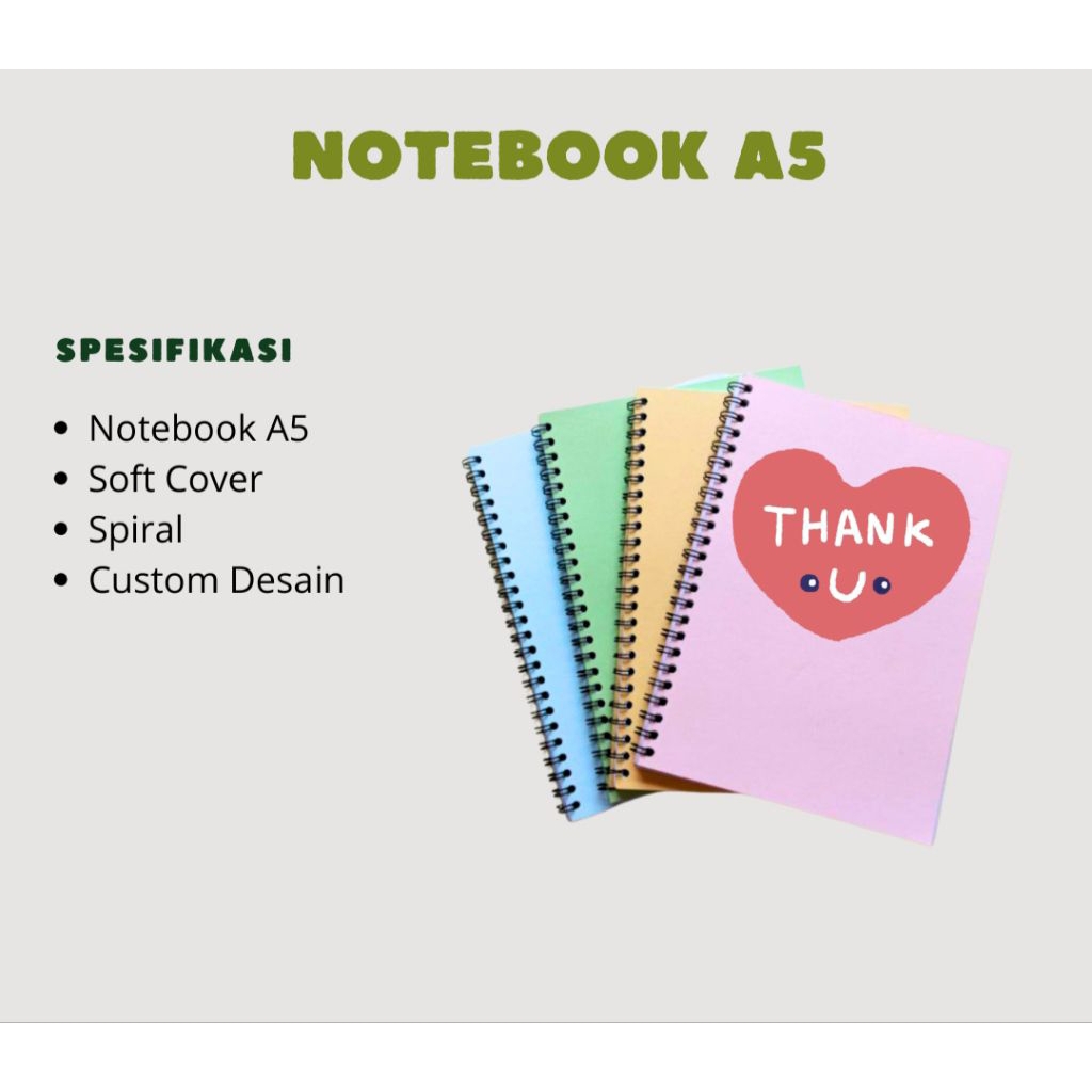 

NOTE BOOK BUKU CATATAN ISI 50 LEMBAR A5