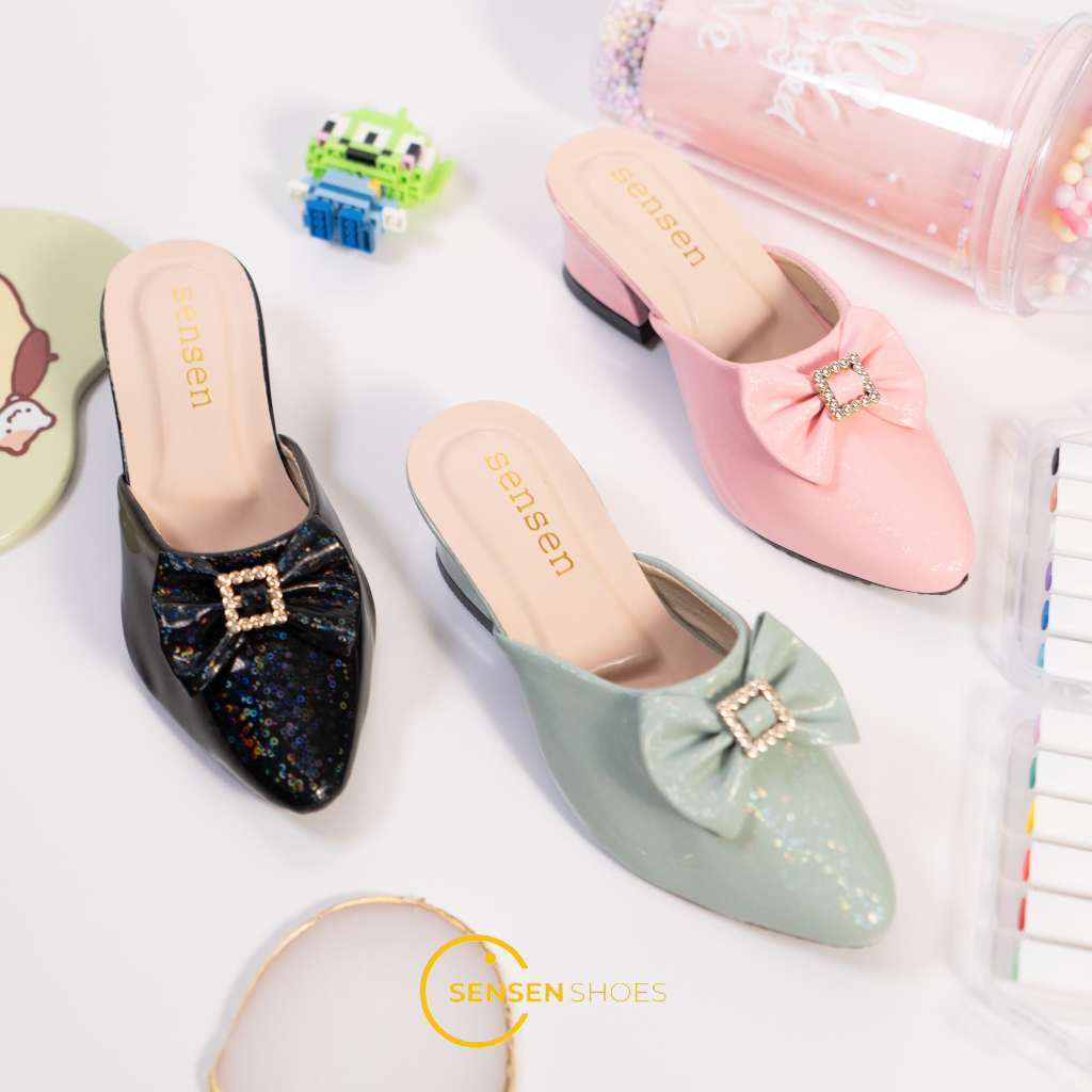 Import Premium Sandal Ring Sandal Anak Perempuan Hak Jinjit Hels Natal Terbaru 2025 Pesta Amak Sanda