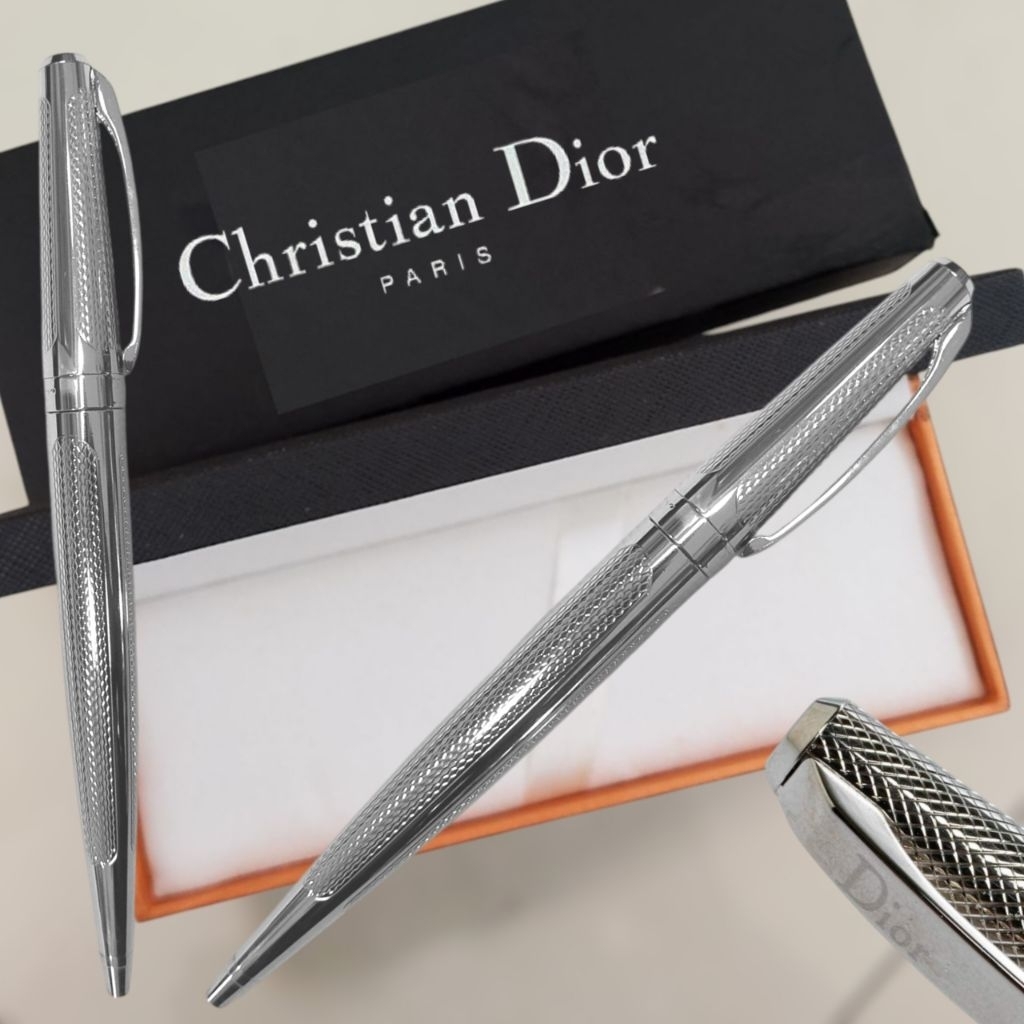 

Ballpoint Mewah Branded Christian Dior Luxury Limited Lengkap Dengan Box Exlusive