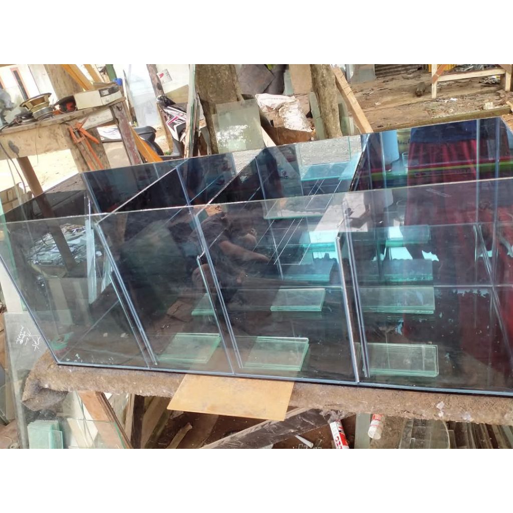 sump fiter akuarium 80x40x40 alas 8mm